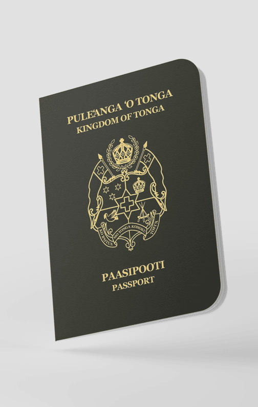 Kingdom of Tonga passport